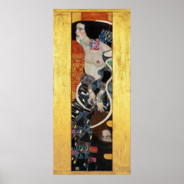 Judith II (Salome) door Gustav Klimt Poster