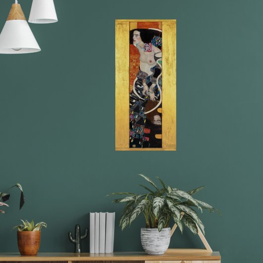 Judith II (Salome) door Gustav Klimt Poster (Woonkamer 1)