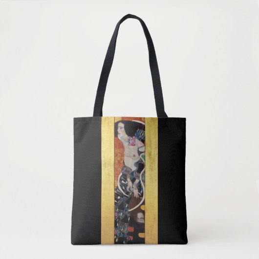 Judith II (Salome) door Gustav Klimt Tote Bag (Voorkant)