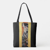 Judith II (Salome) door Gustav Klimt Tote Bag (Achterkant)