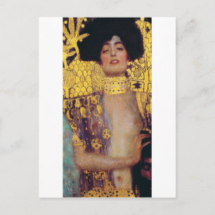 Judith (Lady in Gold), Gustav Klimt Briefkaart