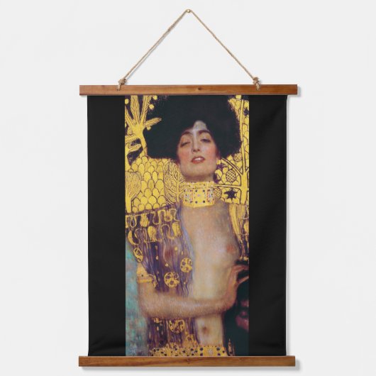Judith (Lady in Gold), Gustav Klimt Hangend Wandkleed (Voorkant)