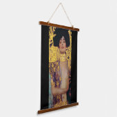 Judith (Lady in Gold), Gustav Klimt Hangend Wandkleed (Gebogen)