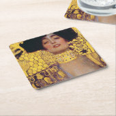Judith (Lady in Gold), Gustav Klimt Kartonnen Onderzetters (Schuin)