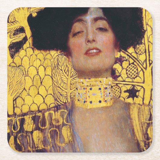 Judith (Lady in Gold), Gustav Klimt Kartonnen Onderzetters (Voorkant)
