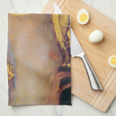 Judith (Lady in Gold), Gustav Klimt Theedoek (Quarter Fold)