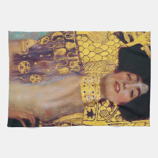 Judith (Lady in Gold), Gustav Klimt Theedoek (Horizontaal)