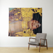 Judith (Lady in Gold), Gustav Klimt Wandkleed (In Situ (horizontaal))