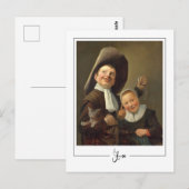 Judith Leyster #16 - Kunstkaart Briefkaart (Voorkant / Achterkant)