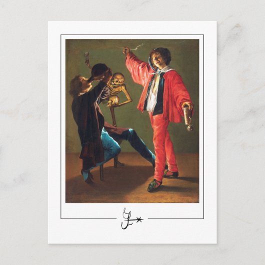 Judith Leyster #1 - Briefkaart met fijne kunst (Voorkant)