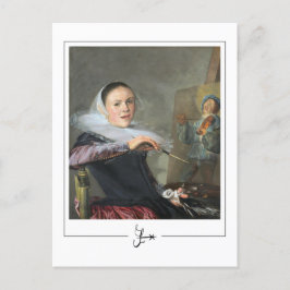 Judith Leyster #4 - Briefkaart met fijne kunst