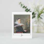 Judith Leyster #4 - Briefkaart met fijne kunst (Staand voorkant)