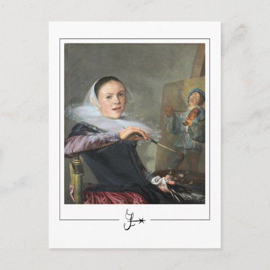 Judith Leyster #4 - Kunstkaart Briefkaart (Voorkant)