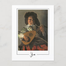 Judith Leyster #61 - Briefkaart met fijne kunst