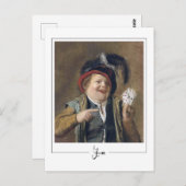 Judith Leyster #7 - Briefkaart met fijne kunst (Voorkant / Achterkant)