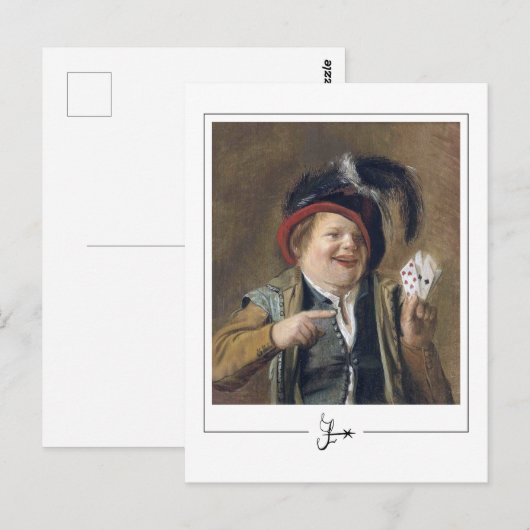 Judith Leyster #7 - Briefkaart met fijne kunst (Voorkant / Achterkant)