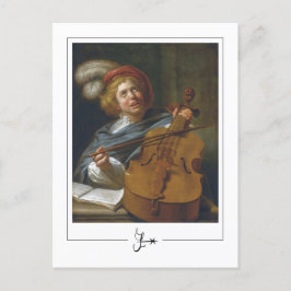 Judith Leyster #8 - Fine Art Briefkaart