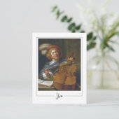 Judith Leyster #8 - Fine Art Briefkaart (Staand voorkant)