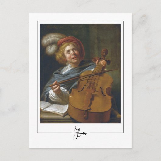 Judith Leyster #8 - Fine Art Briefkaart (Voorkant)