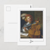 Judith Leyster #8 - Kunstkaart Briefkaart (Voorkant / Achterkant)