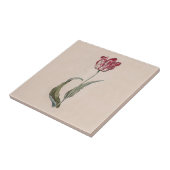 Judith Leyster Tulip Tile Tegeltje (Zijkant)