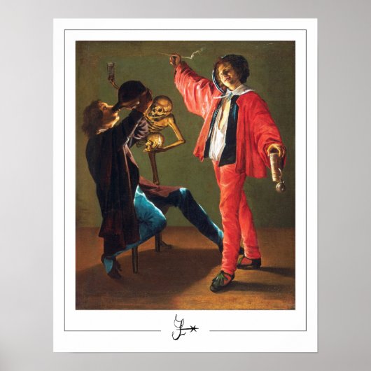 Judith Leyster Zedign Art Poster #1 (Voorkant)