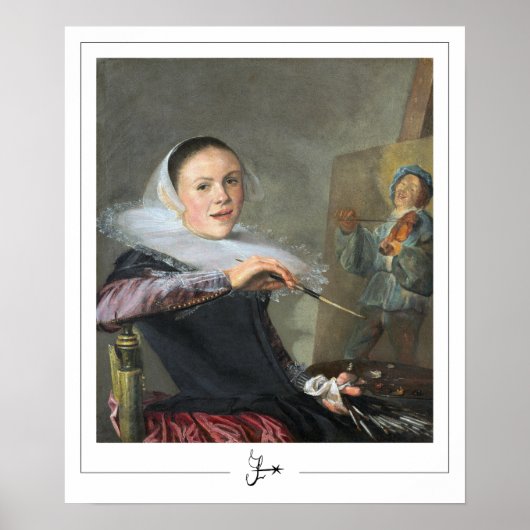 Judith Leyster Zedign Art Poster #4 (Voorkant)