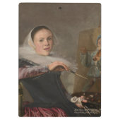 Judith Leyster Zelfportret Klembord (Achterkant)