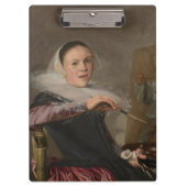 Judith Leyster Zelfportret Klembord (Voorkant)
