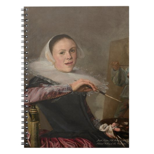 Judith Leyster Zelfportret Notitieboek (Voorkant)
