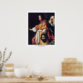 Judith met het hoofd van Holophernes Poster (Keuken)