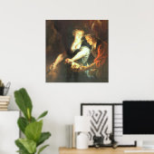Judith met hoofd Holofernes Poster (Thuiskantoor)