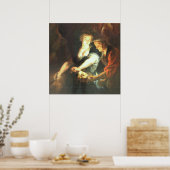 Judith met hoofd Holofernes Poster (Keuken)
