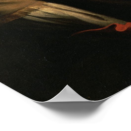 Judith met hoofd van de Holofernes, 1615 Poster (Hoek)