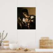 Judith met hoofd van de Holofernes, 1615 Poster (Keuken)