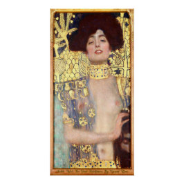 Judith met hoofdholofernes door Gustav Klimt Perfect Poster