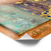 Judith met hoofdholofernes door Gustav Klimt Perfect Poster (Hoek)