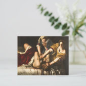 Judith Slay Holofernes - Artemisia Gentileschi Briefkaart (Staand voorkant)