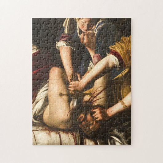 Judith Slay Holofernes - Artemisia Gentileschi Legpuzzel (Verticaal)