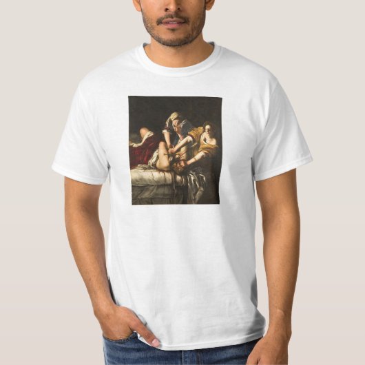 Judith Slay Holofernes - Artemisia Gentileschi T-shirt (Voorkant)
