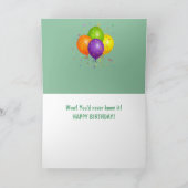 Judmental Goose Funny Birthday Kaart (Binnen)