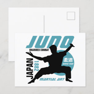 Judo 1882 briefkaart