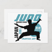 Judo 1882 briefkaart (Voorkant / Achterkant)