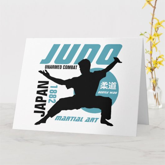 Judo 1882 kaart (Gele Bloem)