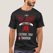 Judo 3 dagen per week - Fun Martial Arts Design T-shirt (Voorkant)