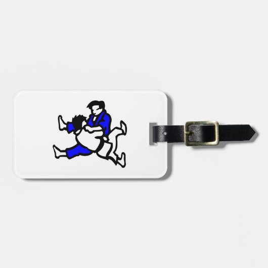 Judo Bagagelabel (Voorkant horizontaal)