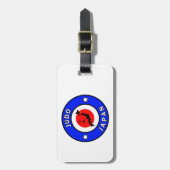 Judo Bagagelabel (Voorkant verticaal)