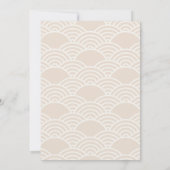 Judo Bear Turns One" – 1st Birthday 【Black-belt】 Bedankkaart (Achterkant)