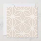 Judo Black Belt Bear Baby Shower Collection Kaart (Achterkant)