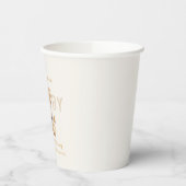 Judo Black Belt Bear Baby Shower Collection  Papieren Bekers (Links)